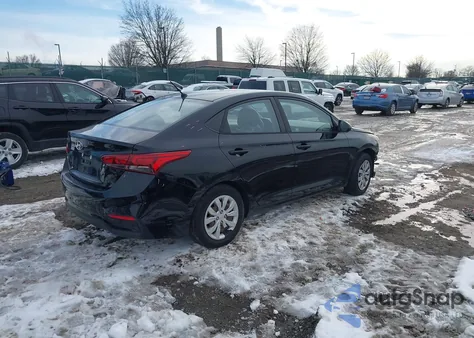 2019 Hyundai Accent Se z USA, uszkodzony, nr VIN 3KPC24A31KE077607